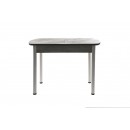 Стол ВВР Раздвижной пластиковый Лавант/белый прямой 110-150/70